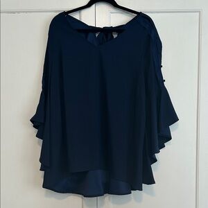 Lane Bryant Dark Blue Women's Blouse